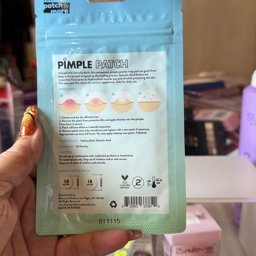 Pimple Patch With Salicylic Acid